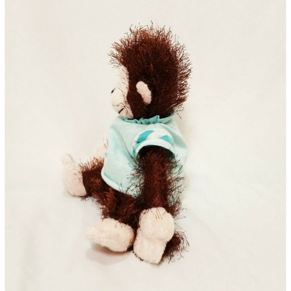 Monkey Webkinz No Code Ganz Plush Stuffed Animal 8 - Picture 3 of 7